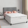 5 Pe para Cama e 2 Rodizio para Moveis Cama Box de Casal 6cm - 11