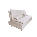 Ver imagem 1 de Sofá Cama 3 Lugares 197cm Soho Suede Nude Herrero Decor