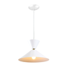 Lustre Pendente Cone Moderno Draft Mesa Balcão Gourmet Branco Spotline - 1