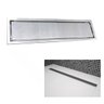 Ralo Linear Oculto 50cm Inox Banheiro Lavabo Invisivel Anti Odor Anti Inseto Higienico Seguro Resist - 1
