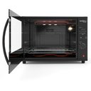 Ver imagem 3 de Forno Elétrico de Bancada Nardelli Top 60 Black 60 Litros Preto 127v