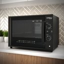 Ver imagem 2 de Forno Elétrico de Bancada Nardelli Top 60 Black 60 Litros Preto 127v