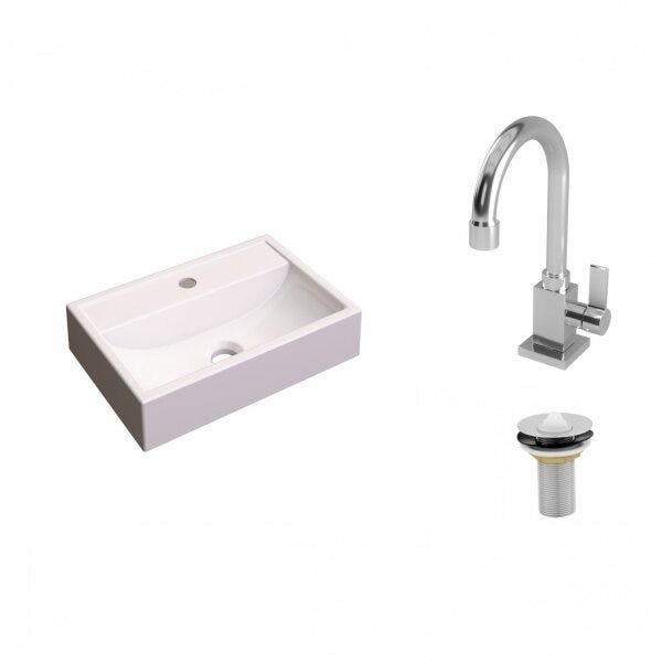 Kit Cuba Q45 com Torneira Luxo 1195 e Válvula 1 Pol. Compace - 2