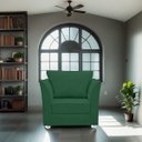 Ver imagem 4 de Poltrona Decorativa para Sala e Quarto Lisboa Suede