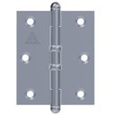 Ver mais imagens de Fechadura para Porta Externa Aço Inox Polido Cromado + Dobradiças Aço Zincado Pino Bola