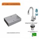Ver imagem 3 de Kit Cuba Q45 com Torneira Luxo 1195 e Válvula Click 1"b Pol. Compace