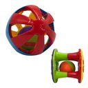Ver imagem 3 de Conjunto com Torre e Bola Chocalho Brinquedo Bebê Educativo