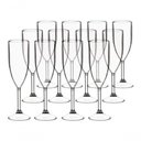 Ver imagem 1 de 12 Tacas para Espumante 180ml Acrilico Translucida Festa