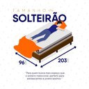 Ver imagem 7 de Conjunto Box Baú Marrom Mali Bege Molas Ensacadas Solteiro 96x203x77 - King House