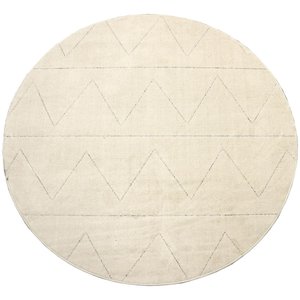 Tapete Vibe Neutro Redondo 1,40 Diam - Tapetes São Carlos