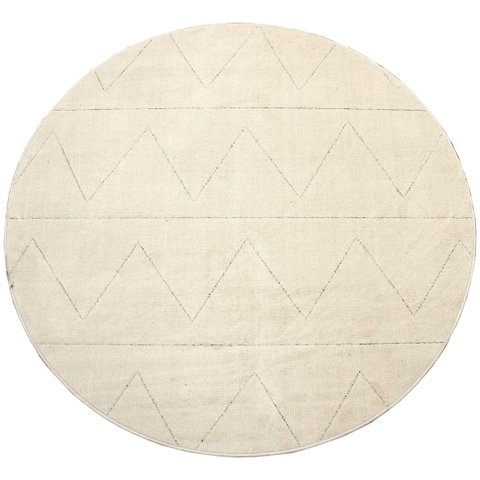 Tapete Vibe Neutro Redondo 1,40 Diam - Tapetes São Carlos