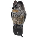 Ver imagem 6 de Coruja Solar Repelente Acende Olhos Barulho Realista Proteçao Jardim Quintal Sitio Afasta Animais Se