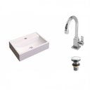 Ver imagem 2 de Kit Cuba Q45 com Torneira Luxo 1195 e Válvula Click 1 Pol. 1/2 Compace