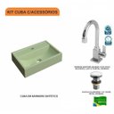 Ver imagem 3 de Kit Cuba Q45 com Torneira Luxo 1195 e Válvula Click 1 Pol. 1/2 Compace