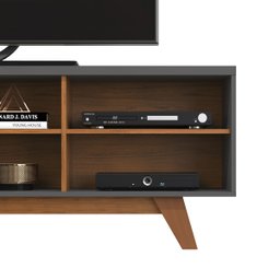 Rack para Tv até 60 com 1,80 x 60cm Zara - DJ Móveis                                                                                            - 7