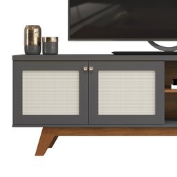 Rack para Tv até 60 com 1,80 x 60cm Zara - DJ Móveis                                                                                            - 8