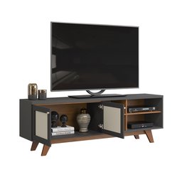 Rack para Tv até 60 com 1,80 x 60cm Zara - DJ Móveis                                                                                            - 5