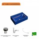 Ver imagem 3 de Kit Cuba Q45 e Válvula Click 1"b Pol. com Sifão Pvc e Flexível Compace