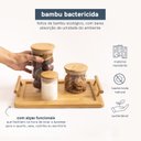 Ver imagem 4 de KIT CAFÉ 4PÇS BANDEJA E POTES MANTIMENTO RED 250/500/1100ML