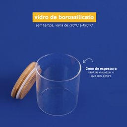 KIT CAFÉ 4PÇS BANDEJA E POTES MANTIMENTO RED 250/500/1100ML - 6