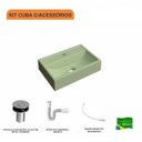 Ver imagem 3 de Kit Cuba Q45 e Válvula Click 1"b Pol. com Sifão Pvc e Flexível Compace