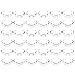 Conjunto 36 Potes para Sobremesas Doces Transparente Plástico Restaurante Hotel - 1