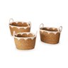 Kit Cesto em Fibra Natural 3 Peças 16004 Mart - 1