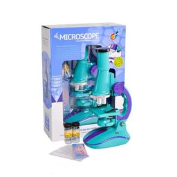 Microscópio Infantil Led 100x 200x 450x Completo Educativo - 3