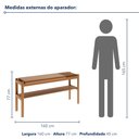Ver imagem 3 de Aparador Air - Tampo: Laminado - Largura: 160 cm - Cor: Natural - Tecido: sem