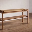 Ver imagem 1 de Aparador Air - Tampo: Laminado - Largura: 160 cm - Cor: Natural - Tecido: sem