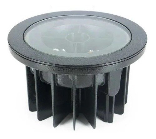 Embutido Solo Led 16w Flat In Preto 30º 2700k Interight 3651