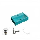 Ver imagem 2 de Kit Cuba Q45 e Válvula Click 1"g Pol. com Sifão Cromado e Flexível Compace