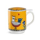 Ver imagem 1 de Caneca Mug com Infusor Laranja 350ml ? Cocoricó