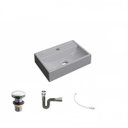 Ver imagem 2 de Kit Cuba Q45 e Válvula Click 1"g Pol. com Sifão Cromado e Flexível Compace