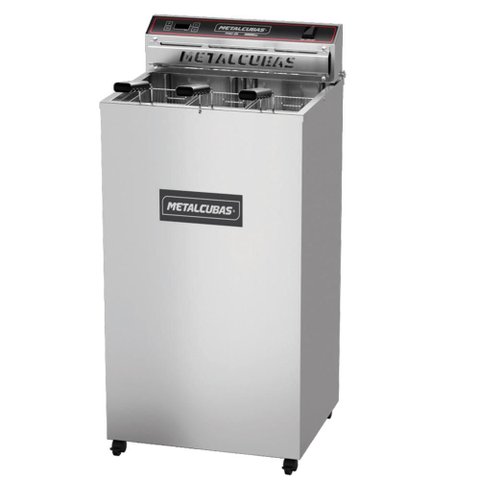 Fritadeira Elétrica Água e Óleo Metalcubas 25 Litros 8000W 220V Fao 25 8000