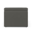 Ver imagem 4 de Calçadeira Baú Navi 160 para Cama Queen N-023 Veludo Cinza Claro Aradecor