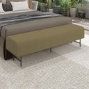 Ver imagem 6 de Puff Recamier 143 cm Pes Metal Baid Veludo SL 945 Peer