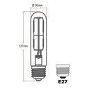 Ver imagem 2 de Lâmpada Filamento Led Tubo Retrô Avant - 2w - 2200k Luz Âmbar