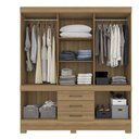 Ver imagem 3 de Guarda Roupa De Casal 10 Portas House Amendola - Bela Móveis