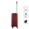 Mala de Bordo Abs para Viagem Mormaii Mor-1542 Cadeado Integrado Rodas Duplas Giro 360 Vinho - 2