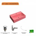 Ver imagem 3 de Kit Cuba Q45 com Válvula Click 1.1/2" e Sifão Cromado e Flexível Compace