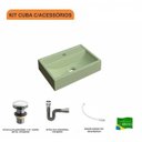 Ver imagem 3 de Kit Cuba Q45 com Válvula Click 1.1/2" e Sifão Cromado e Flexível Compace
