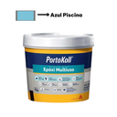 Ver imagem 2 de Rejunte Multiuso Epóxi 1kg Porto Koll Azul Piscina