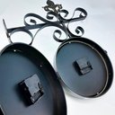 Ver imagem 3 de Relógio de Parede Dupla Face Retro Vintage Estação de Trem