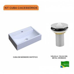 Kit Cuba Q45 com Válvula Metal 1 Pol. Compace - 3