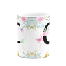 Caneca Floral - Inicial do Nome Letra C - 325ml - 3