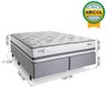 Cama Box Herval Queen Leeds, 69x158x198cm, Molas Maxspring - 9
