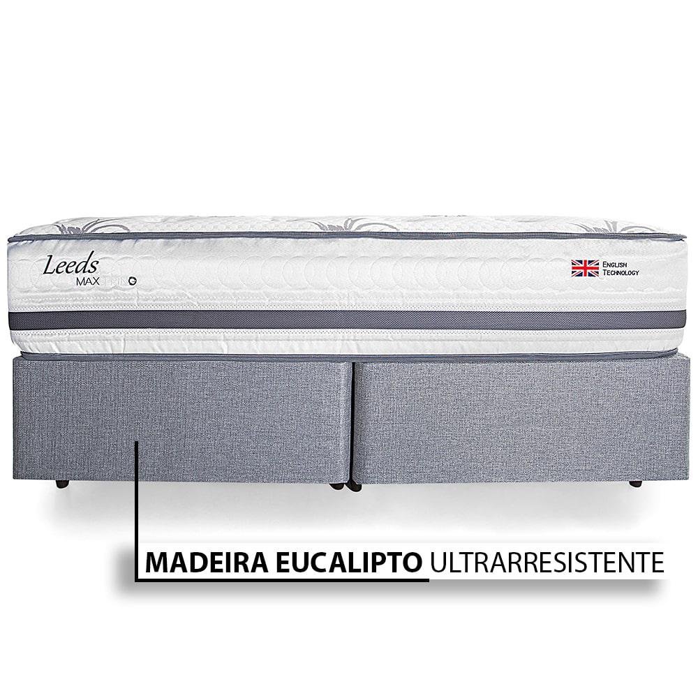 Cama Box Herval Queen Leeds, 69x158x198cm, Molas Maxspring - 8