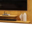 Ver imagem 7 de Painel para TV 50 Polegadas 2 Prateleiras Nando para Sala de Estar Cedro DJ Móveis