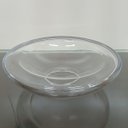 Ver mais imagens de Centro Mesa Decorativo Fruteira Parede Dupla Home&co Vidro 8x30x30cm Transparente